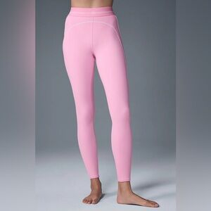 ALO Yoga Pink High-Waist Leggings